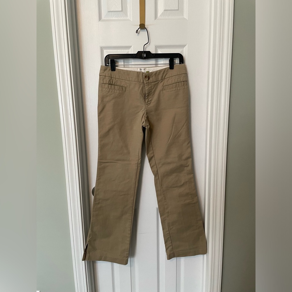Old Navy Y2K style Low Rise Khaki Boot Cut Pants
